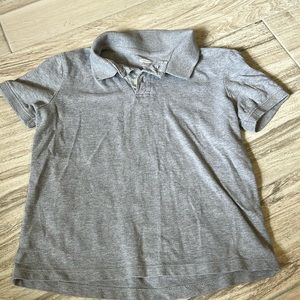 • Old Navy gray colored polo, 6/7 •